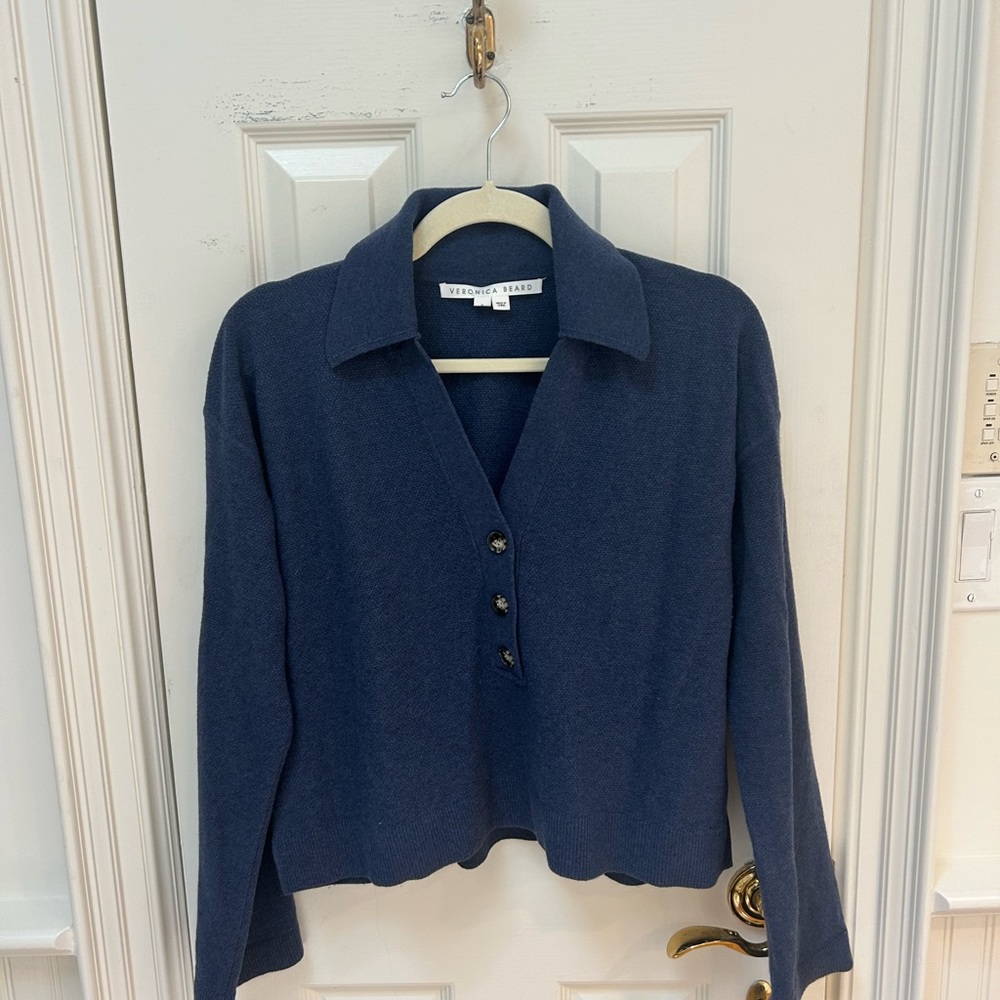 Veronica Beard Navy Sweater